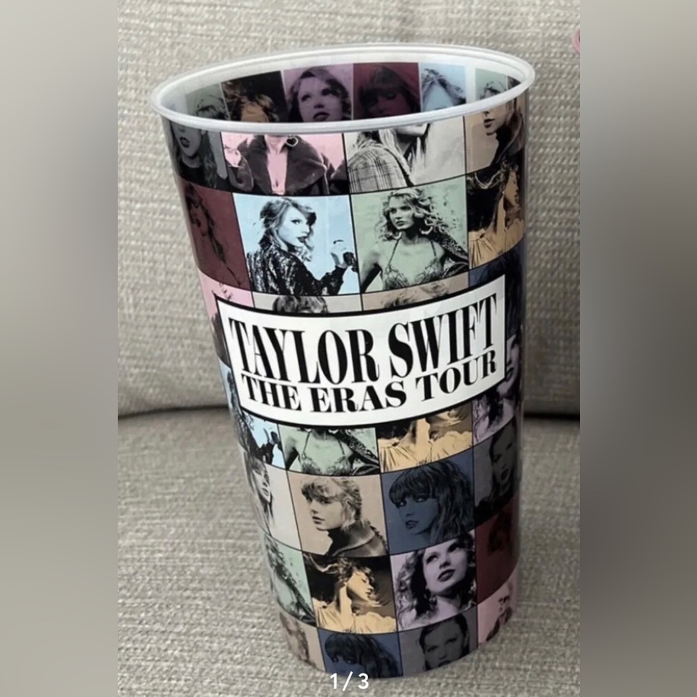 AMC EXCLUSIVE TAYLOR SWIFT THE ERAS TOUR MOVIE PINK LARGE SIZE CUP